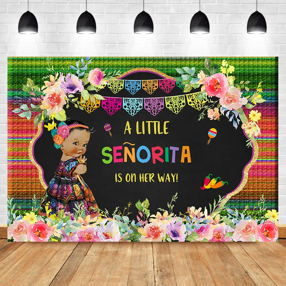 Mexico Baby Shower Backgdrop Princess Photo Background Dark Skin Girl Newborn Dessert Table Decorations Props
Mexico Baby Shower Backgdrop Princess Photo Background Dark Skin Girl Newborn Dessert Table Decorations Props