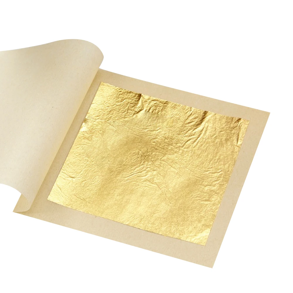 10 PCS 99.9% 24K Genuine Gold Leaf Art Craft Paper Real Edible Sheet Food Decoration Cake Ice Cream Coffee Wine Edible Dessert
10 PCS 99.9% 24K Genuine Gold Leaf Art Craft Paper Real Edible Sheet Food Decoration Cake Ice Cream Coffee Wine Edible Dessert