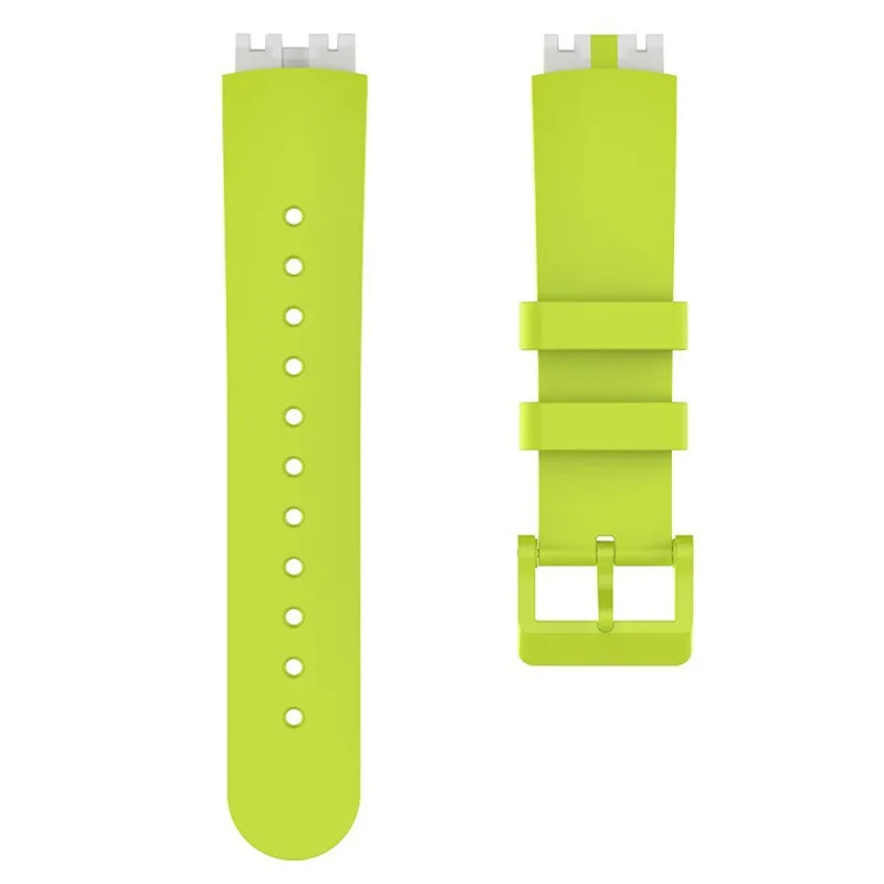 Watch Bands Sport Strap For Ticwatch S Smart Watch Women Men Stylish Silicone Replacement Band With Metal Buckle Wristbands (5)_
