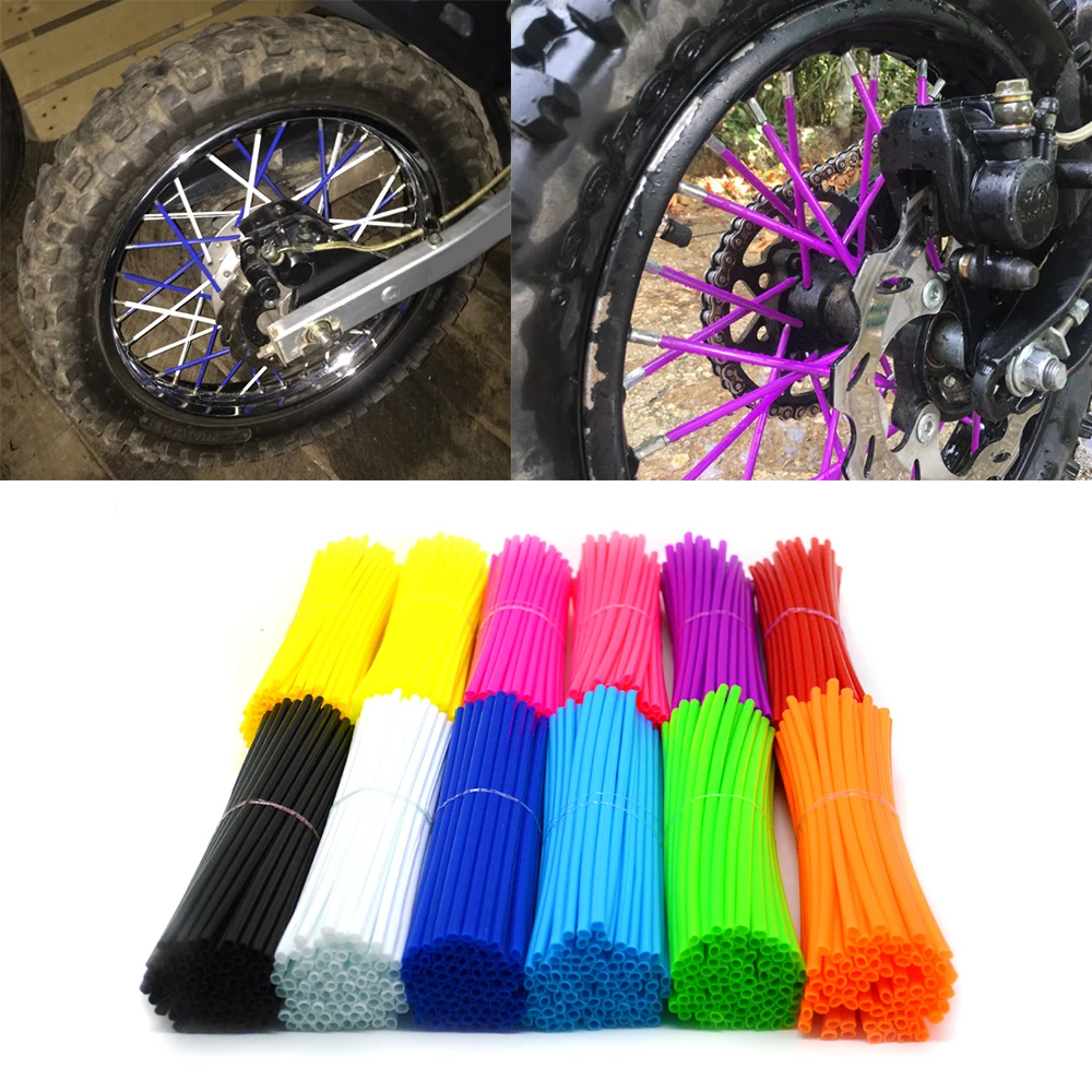 72Pcs/pack Motorcycle Wheel Spoked Protector Wraps Rims Skin Trim Covers Pipe Wheel Rim Spoke Wraps Motorcycle Protector
72Pcs/pack Motorcycle Wheel Spoked Protector Wraps Rims Skin Trim Covers Pipe Wheel Rim Spoke Wraps Motorcycle Protector