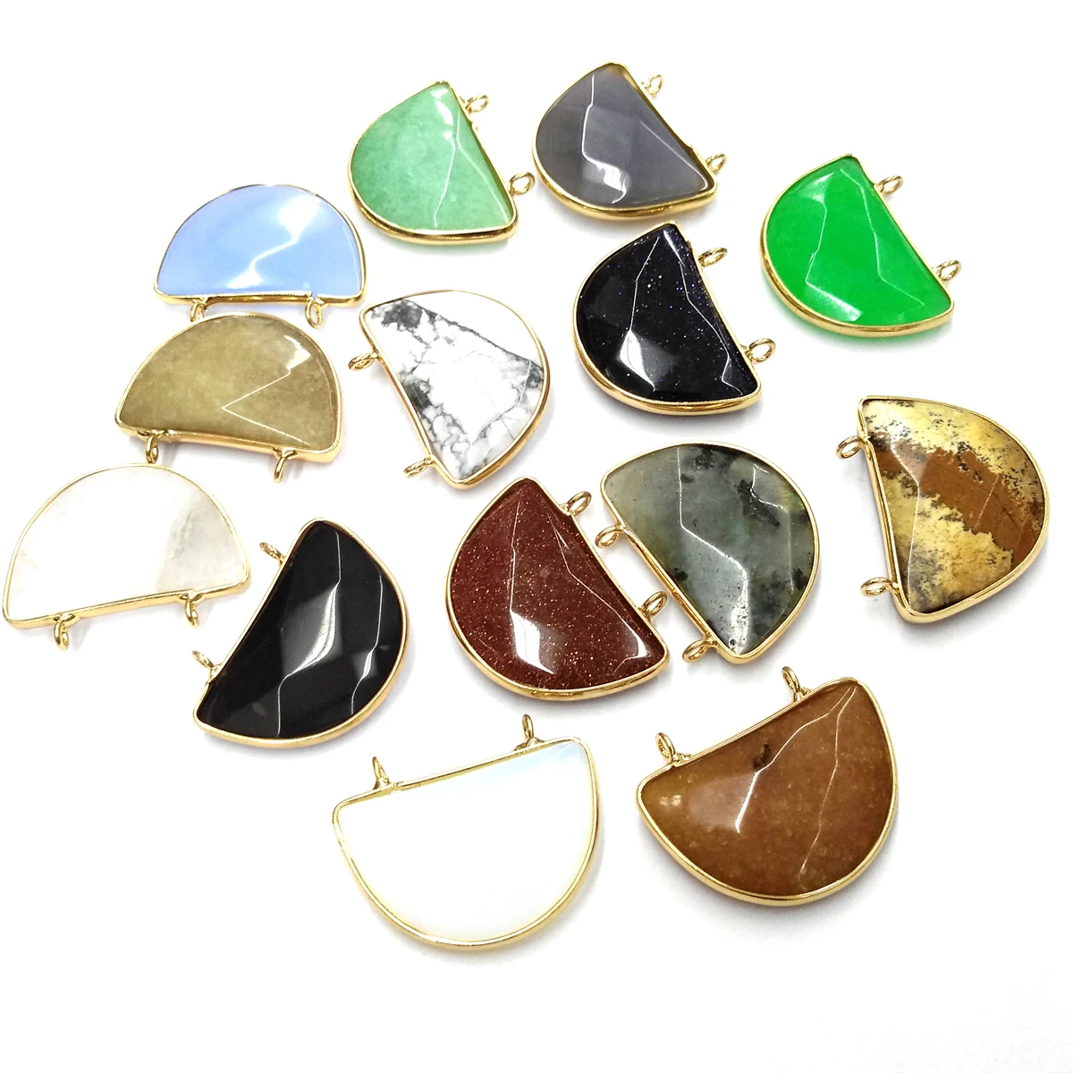 Natural Stone Flash Labradorite Agates Pendant Charms Pendants for Jewelry Making DIY Necklace Size 25x32 mm
Natural Stone Flash Labradorite Agates Pendant Charms Pendants for Jewelry Making DIY Necklace Size 25x32 mm