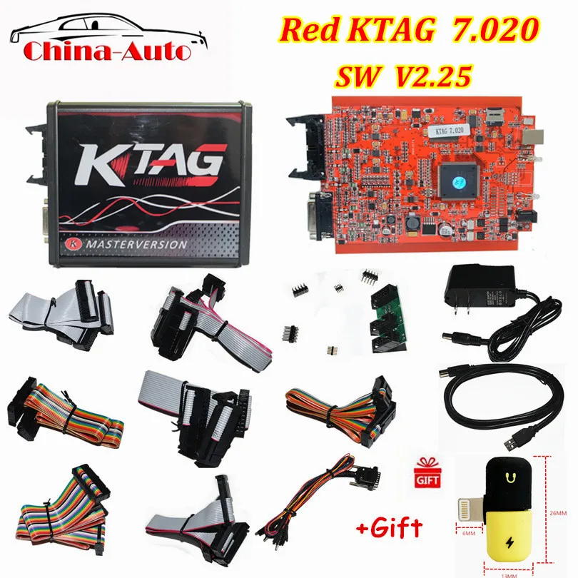 High quality Red KTAG V7.020 SW 2.25 No Token ECU Chip Tuning tool KTAG 7.020 Master Online Version Car Truck ECU Programmer
High quality Red KTAG V7.020 SW 2.25 No Token ECU Chip Tuning tool KTAG 7.020 Master Online Version Car Truck ECU Programmer
