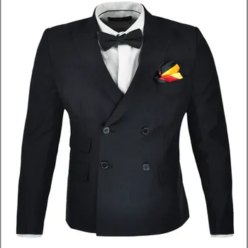 Black Groom Tuxedos High Quality Men Suits for Wedding Formal Business Office Men Suits Slim Groom Wear Jacket+Pants Two-Pieces
Black Groom Tuxedos High Quality Men Suits for Wedding Formal Business Office Men Suits Slim Groom Wear Jacket+Pants Two-Pieces