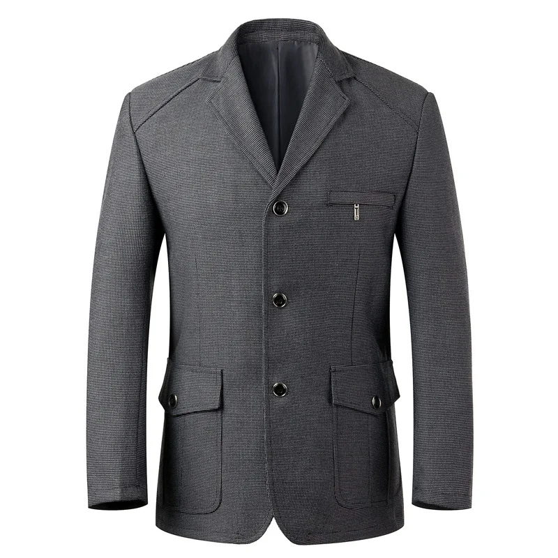 New 2018 autumn houndstooth casual blazer men single breasted buttons pockets blazers outerwear plus size free shipping F8298
New 2018 autumn houndstooth casual blazer men single breasted buttons pockets blazers outerwear plus size free shipping F8298