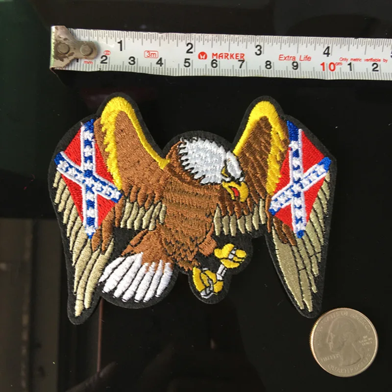 PGY National Flag Cloth Eagle Embroidery Patches Back Rubber Accessories DIY Shoes Coat Bag Appliques Iron On Stickers Parches
PGY National Flag Cloth Eagle Embroidery Patches Back Rubber Accessories DIY Shoes Coat Bag Appliques Iron On Stickers Parches