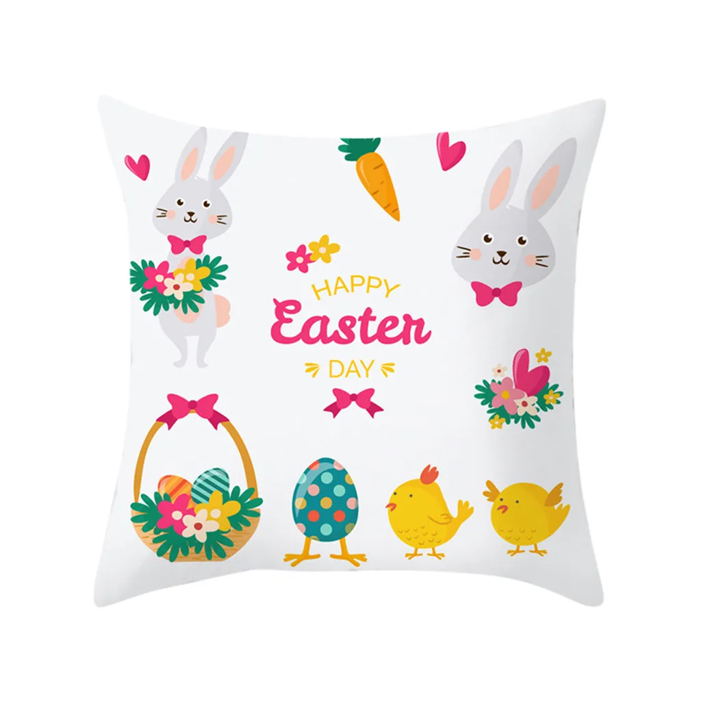 Ouneed Pillow Case 45X45CM Pillowcase Cover Easter Rabbit Print Polyester Sofa Car Cushion Cover Home Decor pillowcases FEB22
Ouneed Pillow Case 45X45CM Pillowcase Cover Easter Rabbit Print Polyester Sofa Car Cushion Cover Home Decor pillowcases FEB22