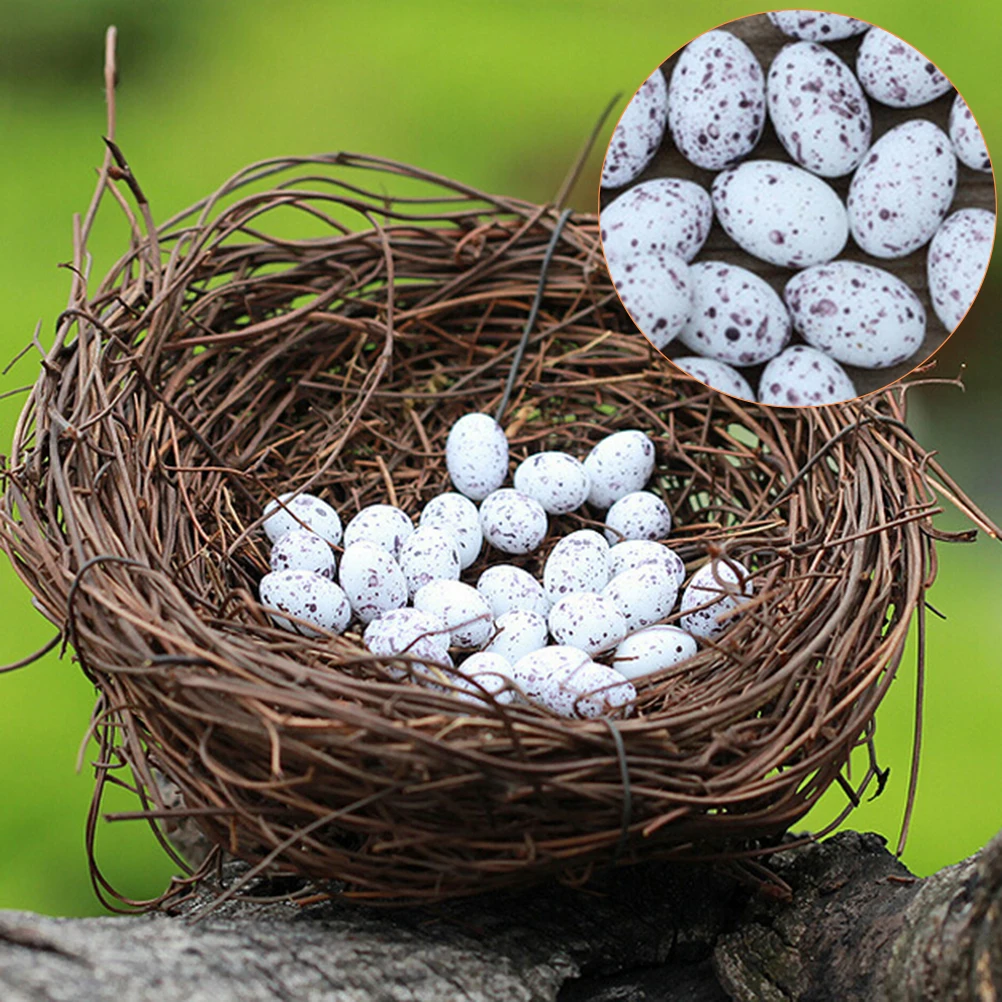 Micro Fairy Garden Decoration Miniature Figurine Toys Crafts DIY Accessories Artificial Birds Nest Simulation Eggs Model
Micro Fairy Garden Decoration Miniature Figurine Toys Crafts DIY Accessories Artificial Birds Nest Simulation Eggs Model