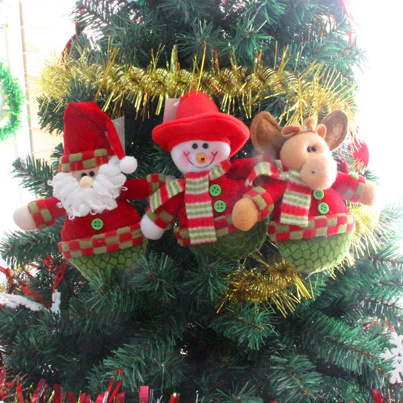 Cute Handmade Soft Christmas Tree Decorations Charms Rope Pendants Dolls Birthday Festival Funny Gift Home Window Party Ornament
Cute Handmade Soft Christmas Tree Decorations Charms Rope Pendants Dolls Birthday Festival Funny Gift Home Window Party Ornament