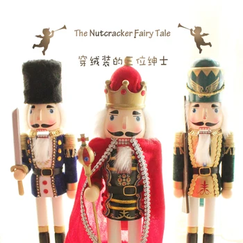 New 38Cm High Christmas Holiday Nutcracker Europe Style Vintage German Wooden Table Walnut Toy Zakka Dolls
New 38Cm High Christmas Holiday Nutcracker Europe Style Vintage German Wooden Table Walnut Toy Zakka Dolls