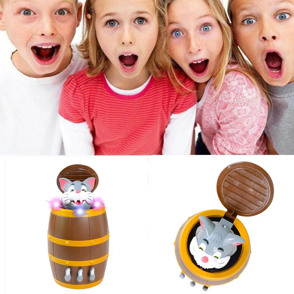 Safety Trick Joke Strange Cat Puzzle Trick Tricky Electric Music Pirates Barrel Mystery Barrel Dropshipping 3.15
Safety Trick Joke Strange Cat Puzzle Trick Tricky Electric Music Pirates Barrel Mystery Barrel Dropshipping 3.15