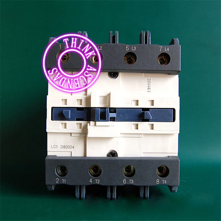 TeSys D LC1D80004L7 200V / LC1D80004LE7 208V / LC1D80004M7 220V / LC1D80004N7 415V / LC1D80004P7 230V / LC1D80004Q7 380V AC 
TeSys D LC1D80004L7 200V / LC1D80004LE7 208V / LC1D80004M7 220V / LC1D80004N7 415V / LC1D80004P7 230V / LC1D80004Q7 380V AC