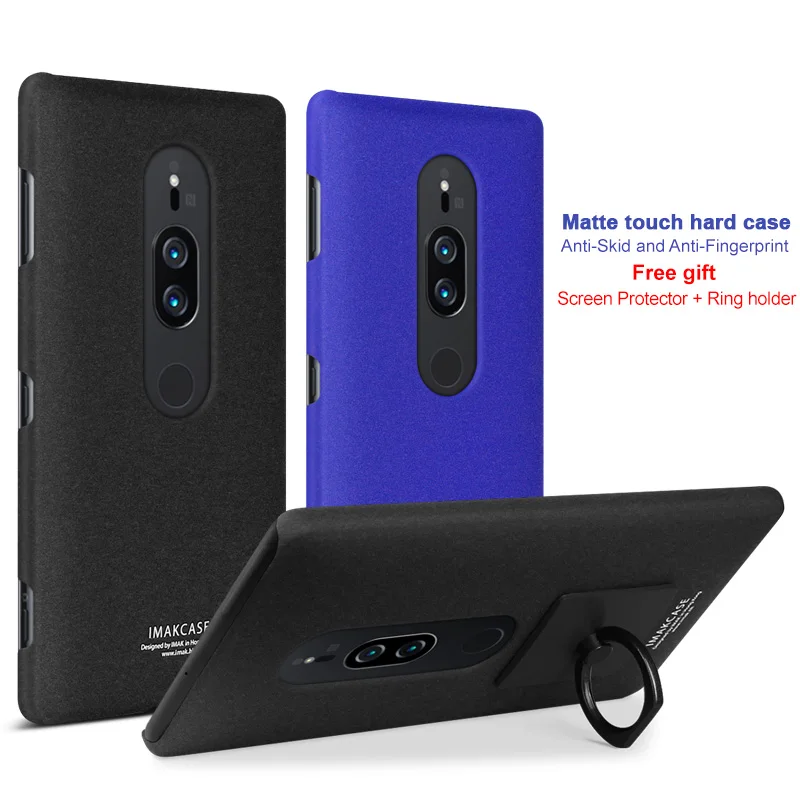 For Sony Xperia XZ2 Premium case Imak Matte cowboy cases with stand Back Cover Finger Ring Holder Kickstand phone shell Coque
For Sony Xperia XZ2 Premium case Imak Matte cowboy cases with stand Back Cover Finger Ring Holder Kickstand phone shell Coque