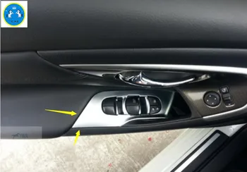 Lapetus ABS Door Armrest Panel / Window Glass Lift Button Cover Plate Trims 4pcs / Set For Nissan Teana / Altima 2013 2014 2015
Lapetus ABS Door Armrest Panel / Window Glass Lift Button Cover Plate Trims 4pcs / Set For Nissan Teana / Altima 2013 2014 2015