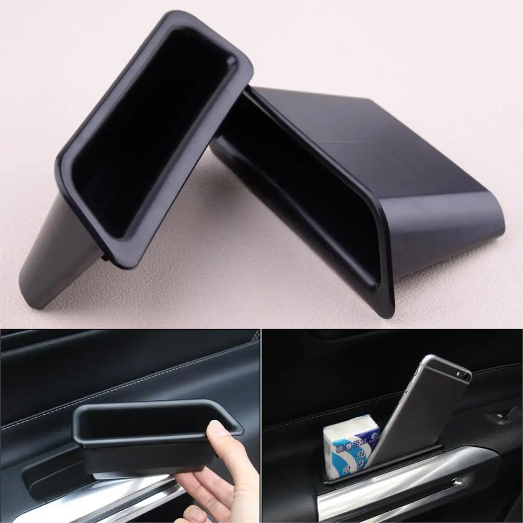 DWCX 2pcs Plastic Front Row Door Side Storage Box Handle Armrest Container Fit For Ford Mustang 2015 2016 2017
DWCX 2pcs Plastic Front Row Door Side Storage Box Handle Armrest Container Fit For Ford Mustang 2015 2016 2017