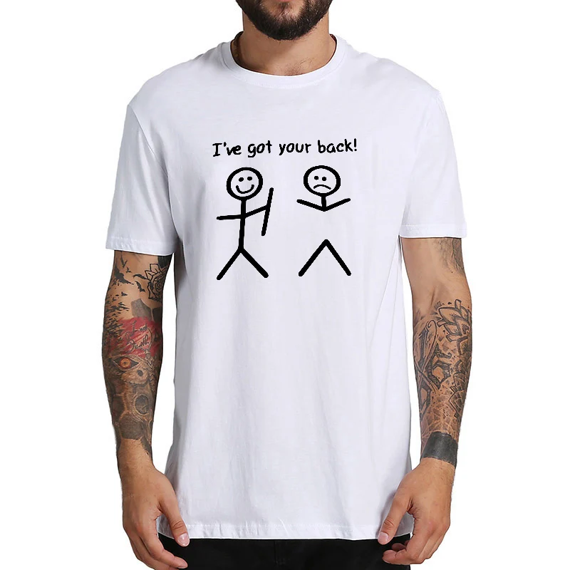 Summer Men's I Have Got Your Back Funny Print T-Shirt Short Sleeve O-Neck Soft Cotton T Shirt Casual Summer Streetwear Tops Tee
Summer Men's I Have Got Your Back Funny Print T-Shirt Short Sleeve O-Neck Soft Cotton T Shirt Casual Summer Streetwear Tops Tee