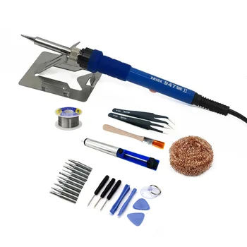 SAIKE 947 60W Adjustable Temperature Electric Soldering Iron Kit Welding Solder Station Heat Pencil Welding Rework Station
SAIKE 947 60W Adjustable Temperature Electric Soldering Iron Kit Welding Solder Station Heat Pencil Welding Rework Station
