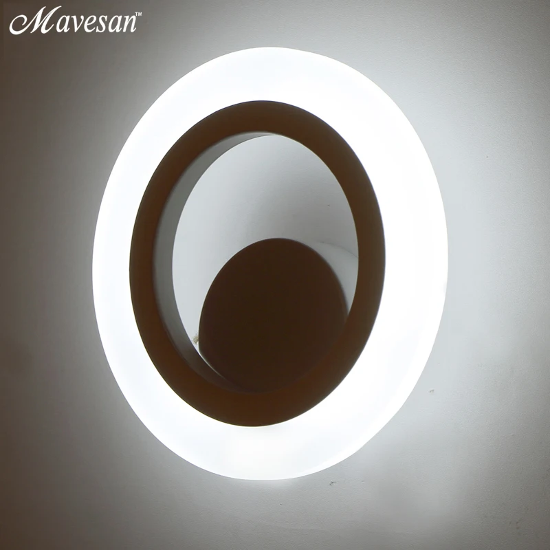 Bedroom 9W LED Wall Lamp for Bathroom Wall Sconce White Indoor Lighting Lamp 3-5 square meters Aisle Lighting decoration 
Bedroom 9W LED Wall Lamp for Bathroom Wall Sconce White Indoor Lighting Lamp 3-5 square meters Aisle Lighting decoration