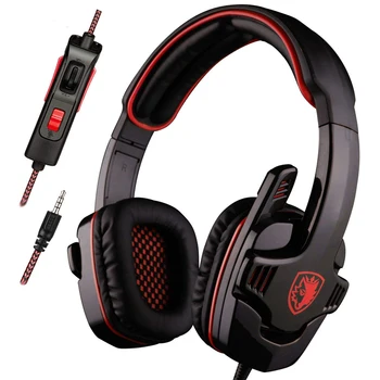 SADES SA708GT Stereo Gaming Headset for PS4, PC, New Xbox One Controller, Noise Cancelling Over Ear Headphones with Mic
SADES SA708GT Stereo Gaming Headset for PS4, PC, New Xbox One Controller, Noise Cancelling Over Ear Headphones with Mic