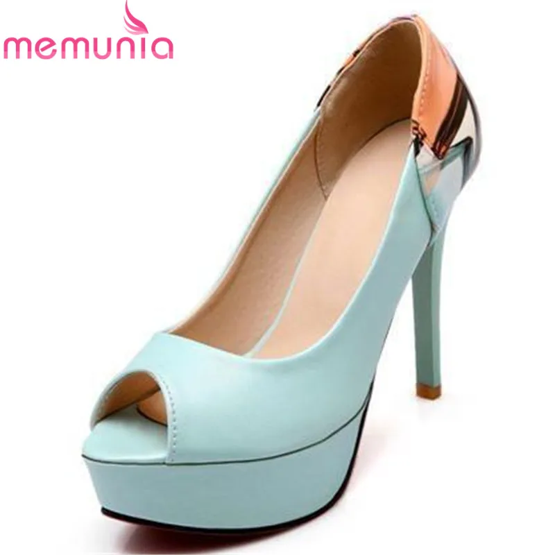 2015 New fashion soft leather peep toe women pumps platform shoes high heels wedding shoes 2015 New fashion soft leather peep toe women pumps platform shoes high heels wedding shoes<br><br>Aliexpress