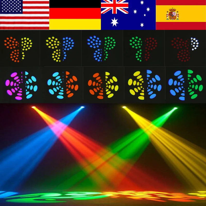 2Pcs/set 30W LED Moving Head Stage Light DMX512 DJ Disco Light Pub Party LED Effect Lights EU Plug 220~240V Hot Sale
2Pcs/set 30W LED Moving Head Stage Light DMX512 DJ Disco Light Pub Party LED Effect Lights EU Plug 220~240V Hot Sale