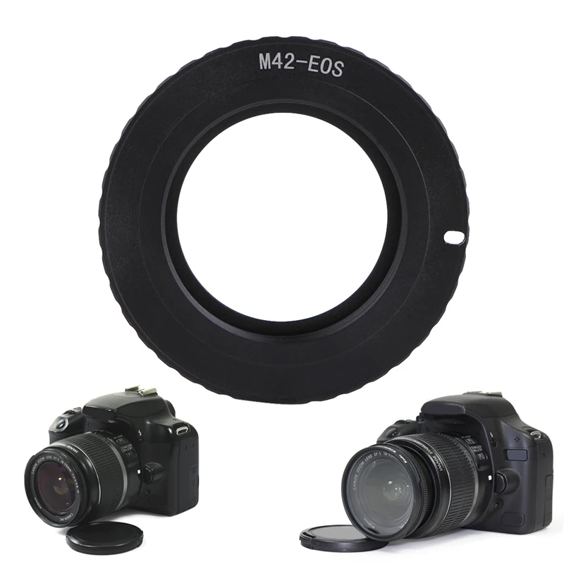 

New 2017 arrival AF III Confirm Adapter For M42 Lens to for Canon EOS EF 5D 7D 350D 500D 1000D 1100D Hot Sale