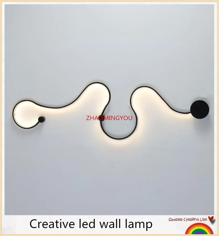 Wall Lamp Personalized wall lamp led bedroom modern creative Nordic living room designer light rail corridor decorative light
Wall Lamp Personalized wall lamp led bedroom modern creative Nordic living room designer light rail corridor decorative light
