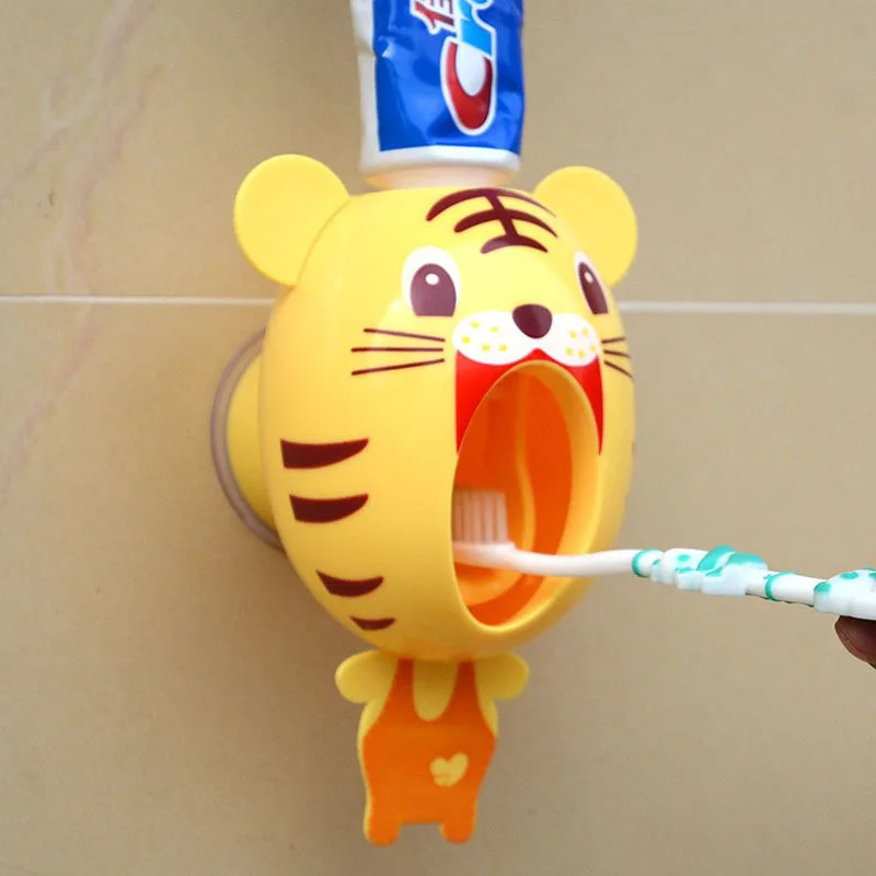 Creative Cartoon Animal Shape Automatic Toothpaste Dispenser Wall Mounted Stand Bathroom Accessories Set Gifts for Kids Children
Creative Cartoon Animal Shape Automatic Toothpaste Dispenser Wall Mounted Stand Bathroom Accessories Set Gifts for Kids Children
