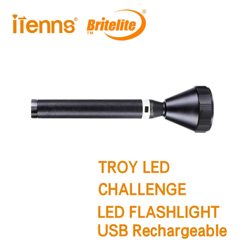 iTenns Britelite Flashlight T6 CREE LED torch Fishing torch Emergency light USB charging Long range free shipping
iTenns Britelite Flashlight T6 CREE LED torch Fishing torch Emergency light USB charging Long range free shipping