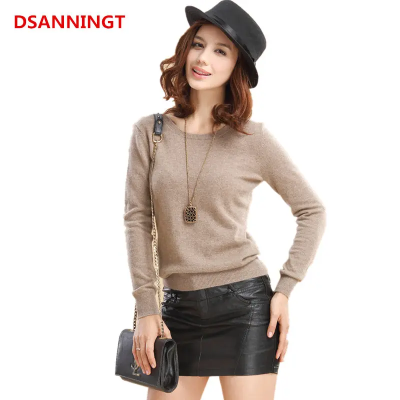 16 Colors Female O-neck Solid Color Sweater Cashmere Blend Fashion Casual Thin Sweater 2018 Long Sleeve Slim Wild Short pullover
16 Colors Female O-neck Solid Color Sweater Cashmere Blend Fashion Casual Thin Sweater 2018 Long Sleeve Slim Wild Short pullover