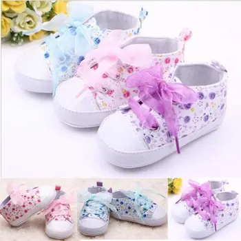 Newborn Baby Floral Soft Sole Crib Shoes Infant Girl Toddler Sneaker Anti-Slip Flower Prewalker
Newborn Baby Floral Soft Sole Crib Shoes Infant Girl Toddler Sneaker Anti-Slip Flower Prewalker