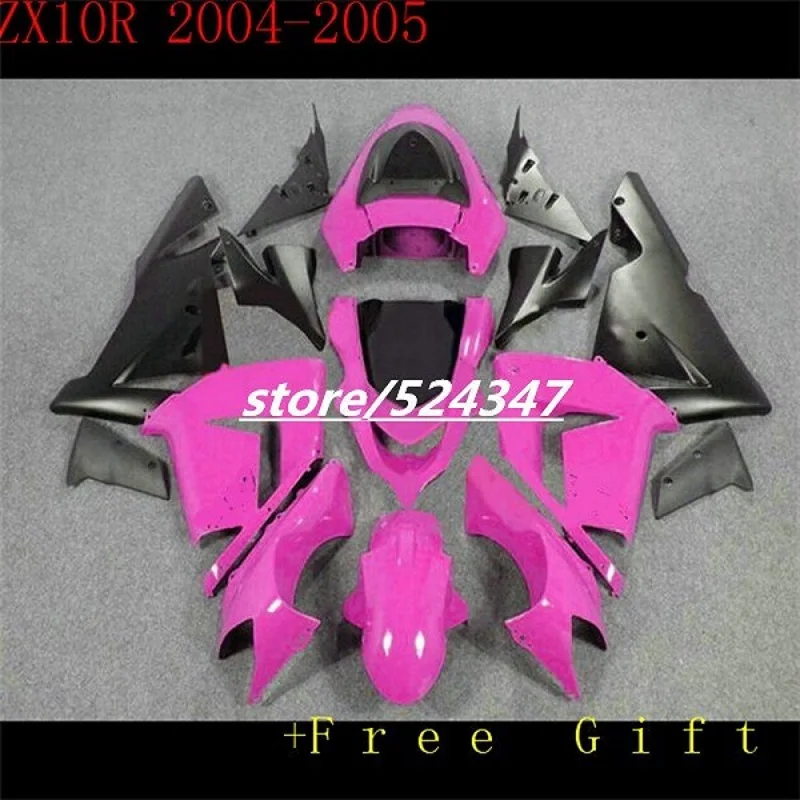 ABS pink black Fairings for Kawasaki ZX10R Ninja zx 10r 2004 2005 04 05 sticker fairing kit rose
ABS pink black Fairings for Kawasaki ZX10R Ninja zx 10r 2004 2005 04 05 sticker fairing kit rose