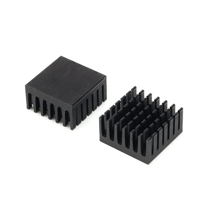 5 pcs 282815mm Heatsink Cooling Fin Aluminum Heat Sink Radiator Cooler for Graphic Black 28X28X15mm (3)