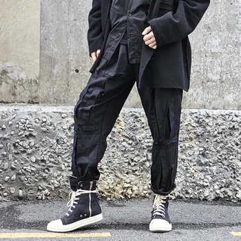 Male Loose Punk Gothic Casual Pant Vintage Spliced Joggers Sweatpants Men Japan Style Streetwear Hip Hop Harem Trousers
Male Loose Punk Gothic Casual Pant Vintage Spliced Joggers Sweatpants Men Japan Style Streetwear Hip Hop Harem Trousers