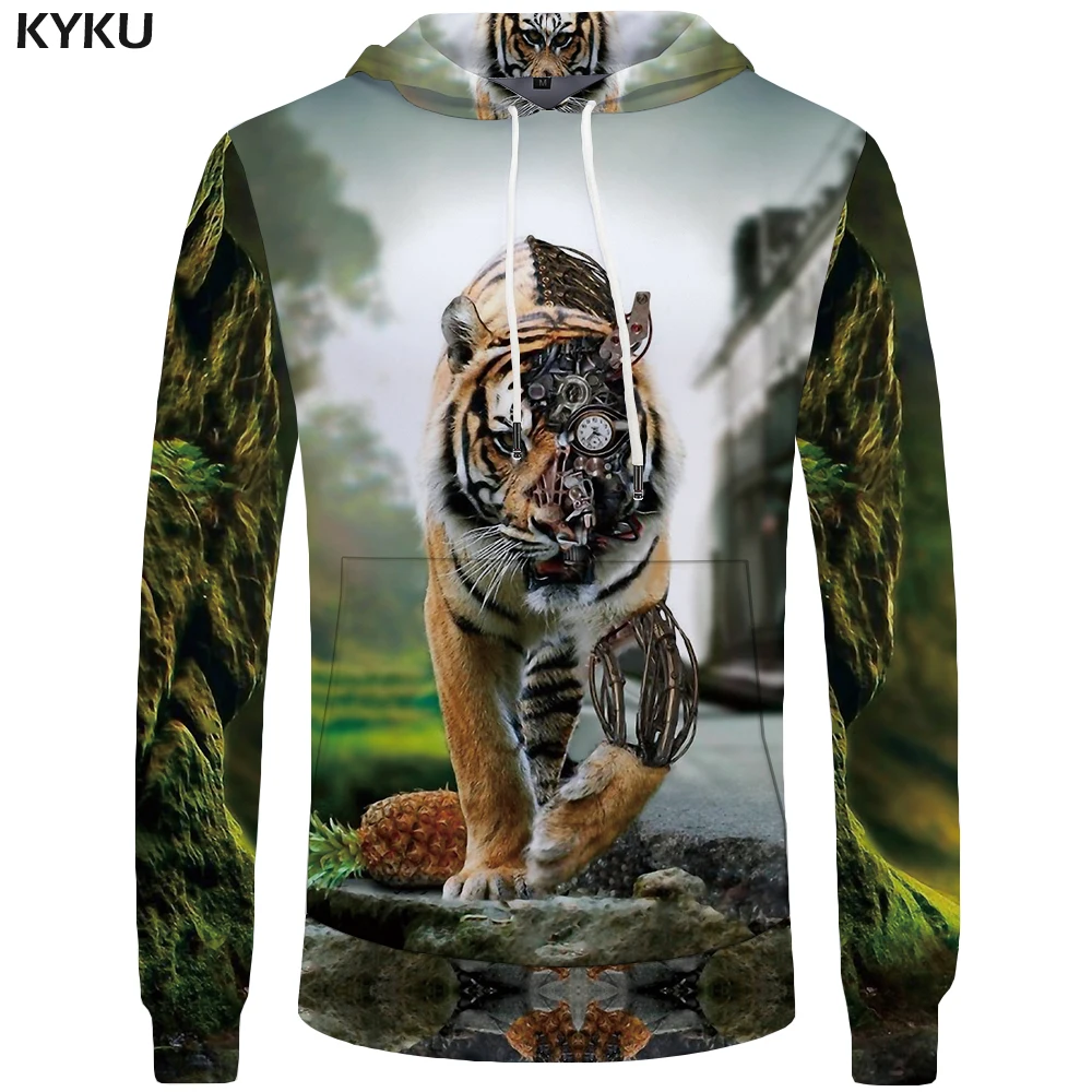 KYKU Tiger Sweatshirt Women Punk Hoodie Long Sleeve Gothic Casual Animal Hoodies Sweatshirts Pocket sweatshirt 3d Plus Size
KYKU Tiger Sweatshirt Women Punk Hoodie Long Sleeve Gothic Casual Animal Hoodies Sweatshirts Pocket sweatshirt 3d Plus Size