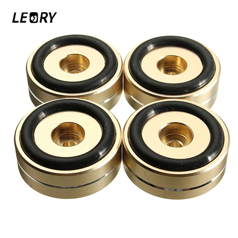 LEORY 4PCS Turntable Isolation Feet Pads Stainless Steel Speaker Spikes Stand Foot Cones Base Mat For Audio Sound Amplifier
LEORY 4PCS Turntable Isolation Feet Pads Stainless Steel Speaker Spikes Stand Foot Cones Base Mat For Audio Sound Amplifier