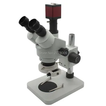 Continuous Zoom Binocular Visual 3.5X-90X Trinocular Stereo Microscope+2.0MP 30FPS Microscope Camera HDMI VGA Outputs+LED Light
Continuous Zoom Binocular Visual 3.5X-90X Trinocular Stereo Microscope+2.0MP 30FPS Microscope Camera HDMI VGA Outputs+LED Light