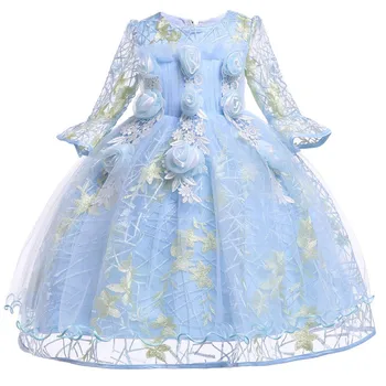 Flower lace long sleeve summer dress new elegant girls mesh embroidered dress lace upscale wedding dress Girl clothes
Flower lace long sleeve summer dress new elegant girls mesh embroidered dress lace upscale wedding dress Girl clothes