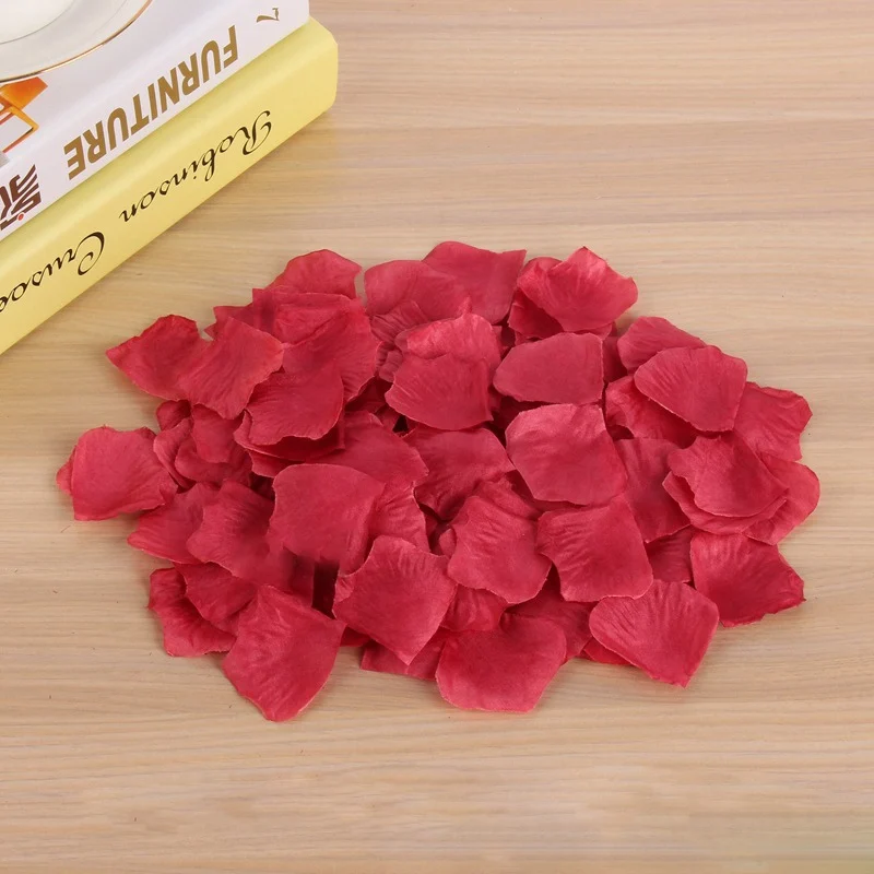 1000Pcs/lot Simulation Rose Petal Wedding Birthday Creative Props Flowers Polyester Wedding Rose
1000Pcs/lot Simulation Rose Petal Wedding Birthday Creative Props Flowers Polyester Wedding Rose