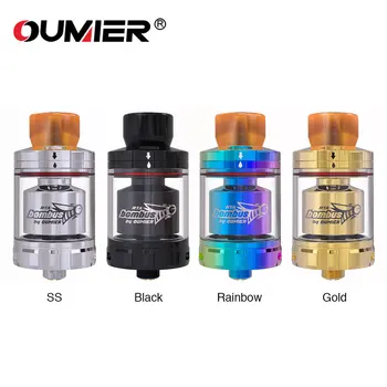100% Original OUMIER Bombus RTA 24.5mm Diameter With 2ml/3.5ml Capacity & Single Coil Big Deck & Bottom Airflow System E-cigs
100% Original OUMIER Bombus RTA 24.5mm Diameter With 2ml/3.5ml Capacity & Single Coil Big Deck & Bottom Airflow System E-cigs