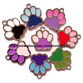 personalized paw print shaped pet cat dog id tags,mixed customized colors pet name pendant,free shipping
personalized paw print shaped pet cat dog id tags,mixed customized colors pet name pendant,free shipping