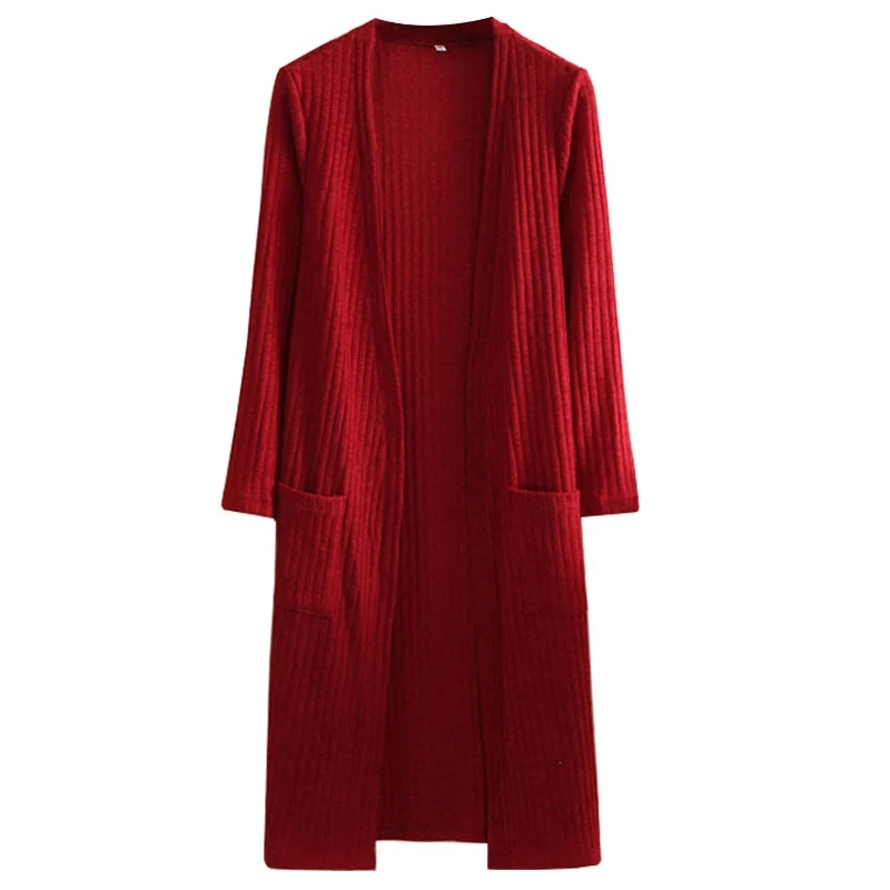Brieuces 2018 Spring and Autumn Women's Long Knit Women's Loose Long Sleeve Shawl Cardigan Sweater Jacket
Brieuces 2018 Spring and Autumn Women's Long Knit Women's Loose Long Sleeve Shawl Cardigan Sweater Jacket