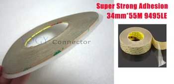 1x 34mm*55M 3M 9495LE 300LSE PET Super Adhesion 2 Faces Sticky Tape for LCD Lens Bonding Application
1x 34mm*55M 3M 9495LE 300LSE PET Super Adhesion 2 Faces Sticky Tape for LCD Lens Bonding Application