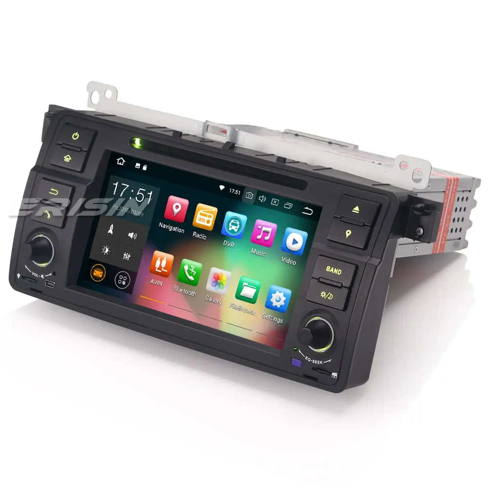 Erisin ES7862B 7" Android 8.0 OCta core 4G RAM Car DVD GPS Navigation DAB+ DVR OBD for 3 Series E46 1998-200
Erisin ES7862B 7" Android 8.0 OCta core 4G RAM Car DVD GPS Navigation DAB+ DVR OBD for 3 Series E46 1998-200