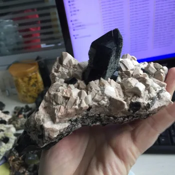 646g feng shui Black cluster specimen free shipping natural stones and minerals quartz crystals
646g feng shui Black cluster specimen free shipping natural stones and minerals quartz crystals