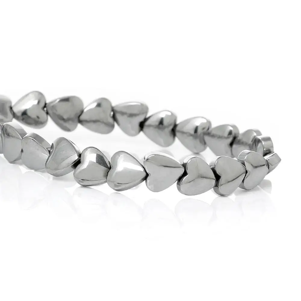 Doreenbeads Natural Hematite Beads Heart Shape Silver Color Loose Beads For Jewelry Making DIY Bracelet Necklace 1 Strand
Doreenbeads Natural Hematite Beads Heart Shape Silver Color Loose Beads For Jewelry Making DIY Bracelet Necklace 1 Strand