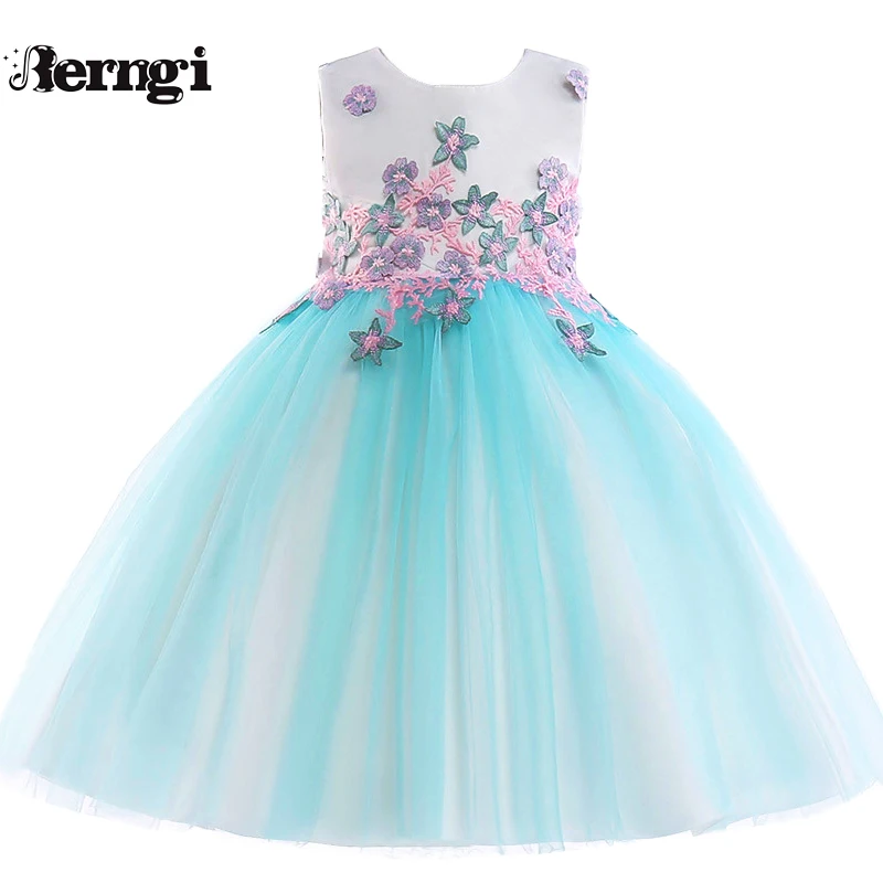 Berngi New Girl Embroidery Flower Princess Dress for Wedding Party 3-10 Years Kids / Children Fashion Christmas Brand Clothing
Berngi New Girl Embroidery Flower Princess Dress for Wedding Party 3-10 Years Kids / Children Fashion Christmas Brand Clothing