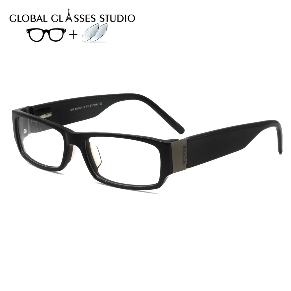RM00413-C5 Men Business Acetate Glasses Frame Eyewear Eyeglasses Reading Myopia Prescription Lens 1.56 Index
RM00413-C5 Men Business Acetate Glasses Frame Eyewear Eyeglasses Reading Myopia Prescription Lens 1.56 Index