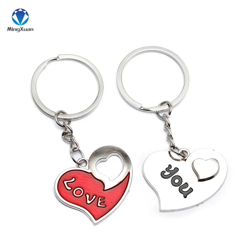 1Pair Couple Keychain Double Hearts Ring Silver Plated Lovers Love Key Chain Souvenirs Valentine's Day gift C390
1Pair Couple Keychain Double Hearts Ring Silver Plated Lovers Love Key Chain Souvenirs Valentine's Day gift C390