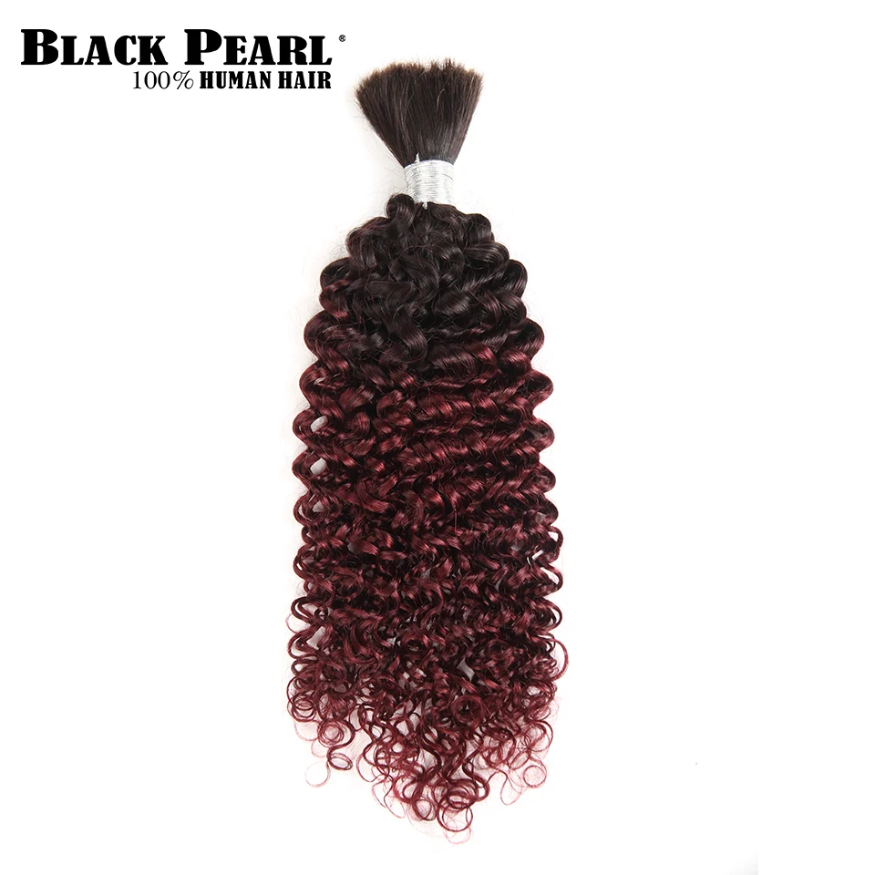 Black Pearl Remy Human Hair Brazilian Kinky Curly Bulk Hair For Braiding No Weft Braids Hair Bundles Ombre T1B/99J Bundles
Black Pearl Remy Human Hair Brazilian Kinky Curly Bulk Hair For Braiding No Weft Braids Hair Bundles Ombre T1B/99J Bundles