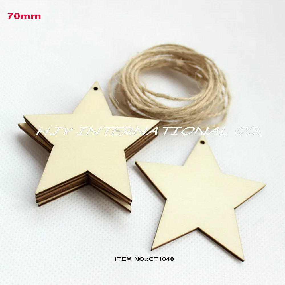 (14pcs/lot) 70mm string hanging natural plywood Christmas party star tags wooden wood decorations star Bulk-CT1048
(14pcs/lot) 70mm string hanging natural plywood Christmas party star tags wooden wood decorations star Bulk-CT1048
